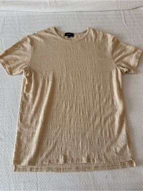 Kayden K Men’s Short Sleeve Crew in Sand